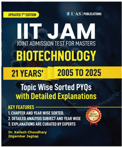 IIT JAM Biotechnology - 2026 | Previous Year Solved Papers 21 Years