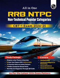 PW All-in-One RRB NTPC 2024-25 CBT-1: Theory, Tricks, PYQs & Practice Sets (Eng)  - All in One Rrb Ntpc 2024-2025