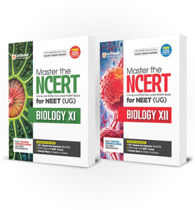 Arihant Master the NCERT Biology Class 11 and 12 for JEE/CUET 2026 (Set fo 2) | Line by Line MCQs from Latest NCERT Books | 2000+ Topicwise-Chapterwise MCQs | NCERT Notes With JEE Tracker, Concept Maps, PYQs & Video Explanations