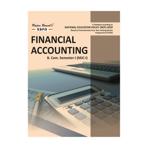 SBPD NEP Financial Accounting - B.Com 1st Sem MJC -1 1 Edition - Image 2