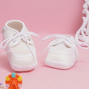 Neska Moda 3 To 12 Months Baby Boys & Baby Girls Cute Soft Cotton Pre-Walker Lace Booties