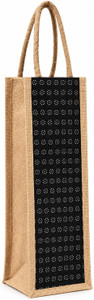 EraBazzar Eco-Friendly Jute Water Bottle Bag with Stylish Woven Design 14*5*5