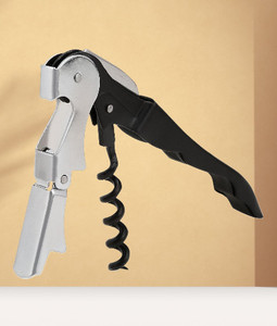 BZILO Premium 3in1 Wine Corkscrew with Knife and Bottle Opener, Wine Opener Steel_M9 Stainless Steel Wine Cork Screw Sommelier Knife Premium Bottle Opener l_9 Bottle Opener