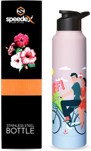 SPEEDEX Stainless Steel Water Bottle for fridge School Gym Yoga Home office Boys Girls 1000 ml Bottle