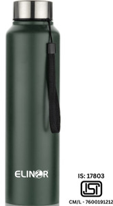 ELINOR 1000 ml Green Steel Water Bottle with Dori Cap - Image 6