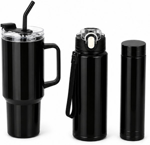 Lakshmi Sutra 3-Pack 1200ml BPA-Free Plastic Tumblers Pack of 3 - Image 6