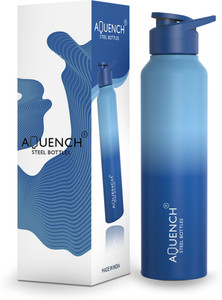 AQUENCH Lean 1 Litre Dual Color Stainless Steel Water Bottle - Image 6