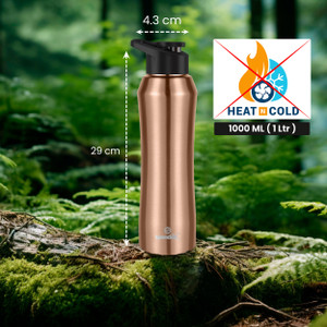 SPEEDEX Stainless Steel Sports Water Bottle for Office Home Gym Leak Proof 1000 ml