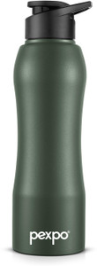 pexpo BISTRO Stainless Steel Leakproof Fridge Sipper Water Bottle for Home, Office 1000 ml Bottle