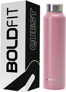 BOLDFIT Stainless Steel Sipper Bottle Leakproof Durable for Home, Gym, Office, & Travel 1000 ml Bottle