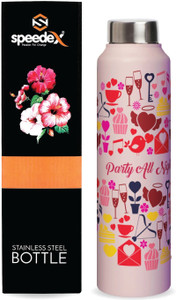 SPEEDEX Stainless Steel fridge Water Bottle for Home office School Gym Yoga 1000 ml Bottle