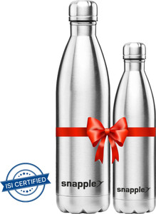 Snapple Cola Hot & Cold Vaccum Insulated Water Bottle Combo Gift Pack of 500ml & 1000 ml Bottle