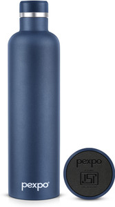 pexpo Oreo 1000, 24Hrs Hot & Cold ISI Certified Thermosteel Water Bottle, Leakproof 980 ml Flask