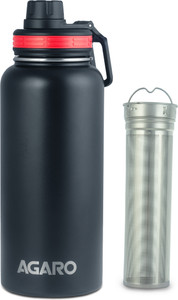 AGARO Imperial Stainless Steel Vacuum with Steel Infusion 1000 ml Flask