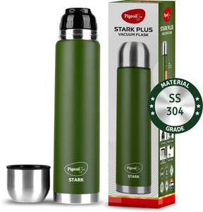 Pigeon Stark Plus 1000 ml Olive Steel Flask - Image 6