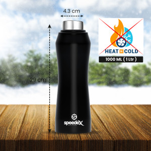 SPEEDEX Stainless Steel Sports Water Bottle for Office Home Gym Leak Proof 1000 ml Bottle