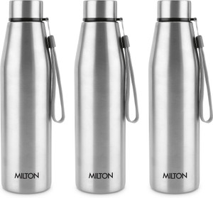 MILTON Drift 1000 Stainless Steel Bottle, 950ml, Set of 3 - Image 1