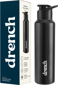 Drench Classic Sipper 1000 ml Stainless Steel Bottle Pack of 1 - Image 6