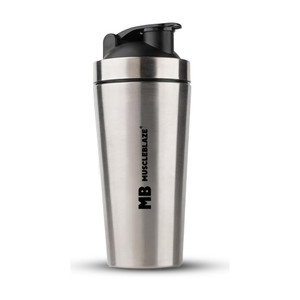 MUSCLEBLAZE 700 ml Stainless Steel Gym Shaker - Image 6