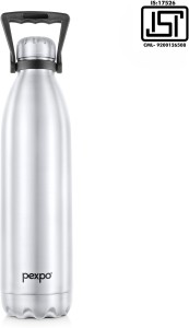 pexpo 2000ml 24 Hrs Hot and Cold Vacuum Insulated Water Bottle With Carry Handle, Echo 2000 ml Flask