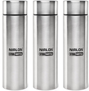 NIRLON Jeet Single Wall Stainless Steel Fridge Water Bottle 1000 ml Bottle