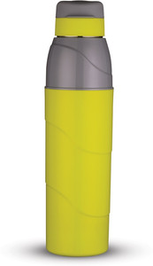 Trueware Wave Plastic Insulated Hot and Cold Water Bottle 800 ML 800 ml