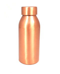 bhalaria Pure Copper Water Bottle Copper Bottle With Joint Free & Leak Proof 500 Ml 500 ml