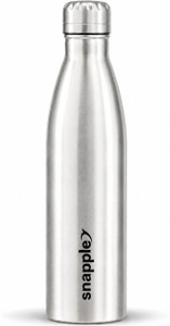 Snapple Hydro Plus Stainless Steel Water Bottle Single Wall ISI Certified 1000 ml Stainless Steel Bottle