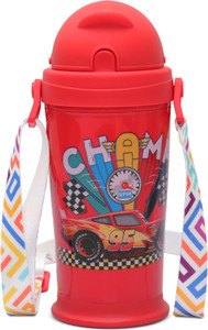 JAYPEE Zippy Steel Insulated Hot & Cold Racing Car Sipper Bottle for Kids 275 ml Bottle