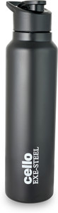 cello Crysta Flip Single Walled Stainless Steel Flask | Leak Proof & BPA Free | 1000 ml
