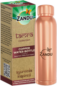 ZANDU 950 ml Copper Bottle Pack of 1 - Image 6