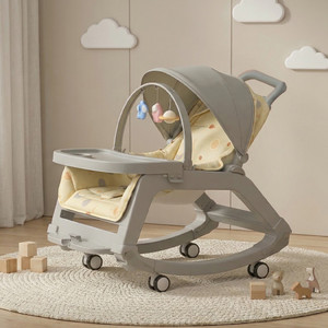 StarAndDaisy 5-in-1 Baby Chair & Rocker with Foldable Design