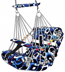 JD ENTERPEISE Blue Circle Baby Swing Bouncer