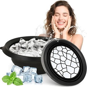 Puno 1.1 L Silicone face ice bowl Ice Bucket
