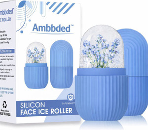 ambdded Silicone Massage Bowl Silicone Face Ice Roller for Skin Tightening and Puffiness Relief Disposable
