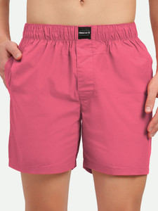 FREECULTR Men's Silky Soft, Non-Pilling Micromodal All Day Boxer Shorts with Dual Deep Side Pocket Solid Men Boxer