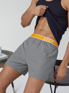 XYXX Volt Intellieaze Super Combed Cotton Solid Men Grey Inner Boxer पुरुषों के लिए सॉलिड बॉक्सर
