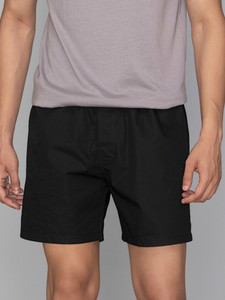 XYXX Solid Men Black Sports Shorts