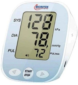 Microtek KF-65A Bp Monitor (White, Blue)