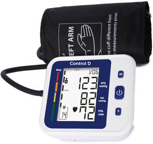 Control D Prime USB Port BP Monitor BP Machine Blood Pressure Monitor Machine Automatic Digital Electronic Blood Pressure Monitor Bp Monitor