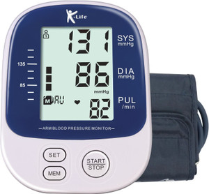 K-life 109 Fully Automatic Digital Blood Pressure Checking Machine BP Testing Bp Monitor