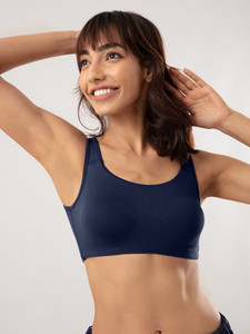 Nykd Soft Cup Everyday Slip-On Bra - Wireless, Non-Padded, Full Coverage - NYB113 Women Everyday Non Padded Bra