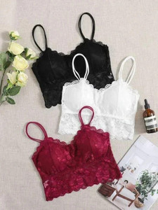 VS Beauti 862 NET BRA Women Everyday Lightly Padded Bra