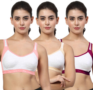 LILY Strops999 Women Sports Non Padded Bra