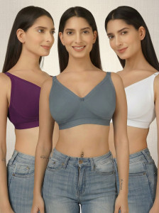 Clothonics YOHANI Women Full Coverage Non Padded Bra