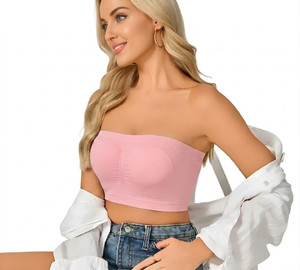 sutovara Modern Women Bandeau/Tube Lightly Padded Bra