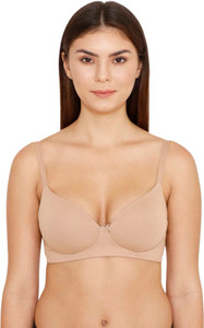 Growthgift Women's Lightly Padded Non-Wired T-Shirt Bra Women Push-up Heavily Padded Bra