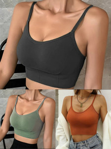 MEEMBOOLI Lightly Padded Bra Women Everyday Lightly Padded Bra