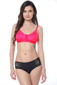 PZ ENTERPRISE Women's Super PC Cotton Lycra Free Size Non Padded Front Hook Bra Women Everyday Non Padded Bra