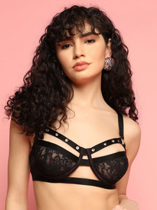 Da Intimo Rivet Design Women Bralette Non Padded Bra